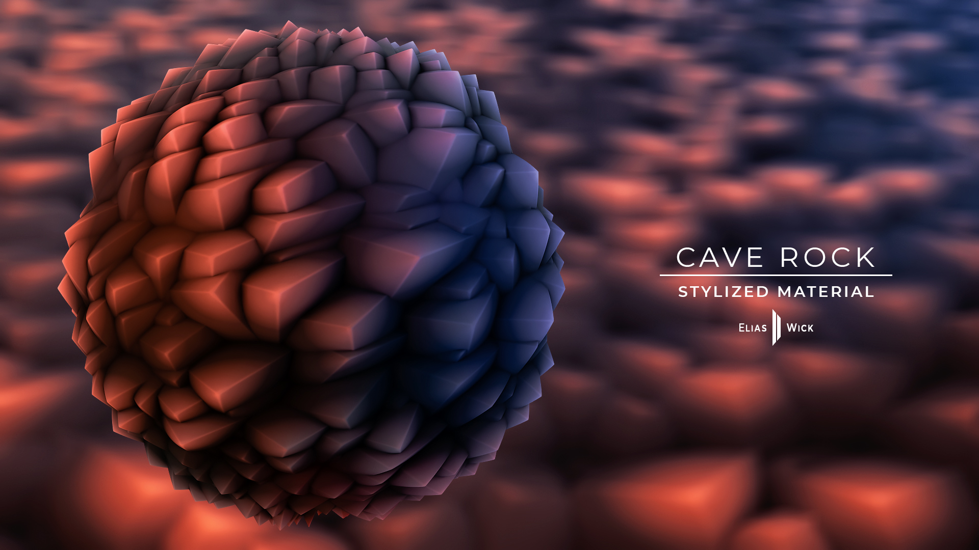 Rock, Stone, Cave, Substance Designer, Stylized, Material, Texture