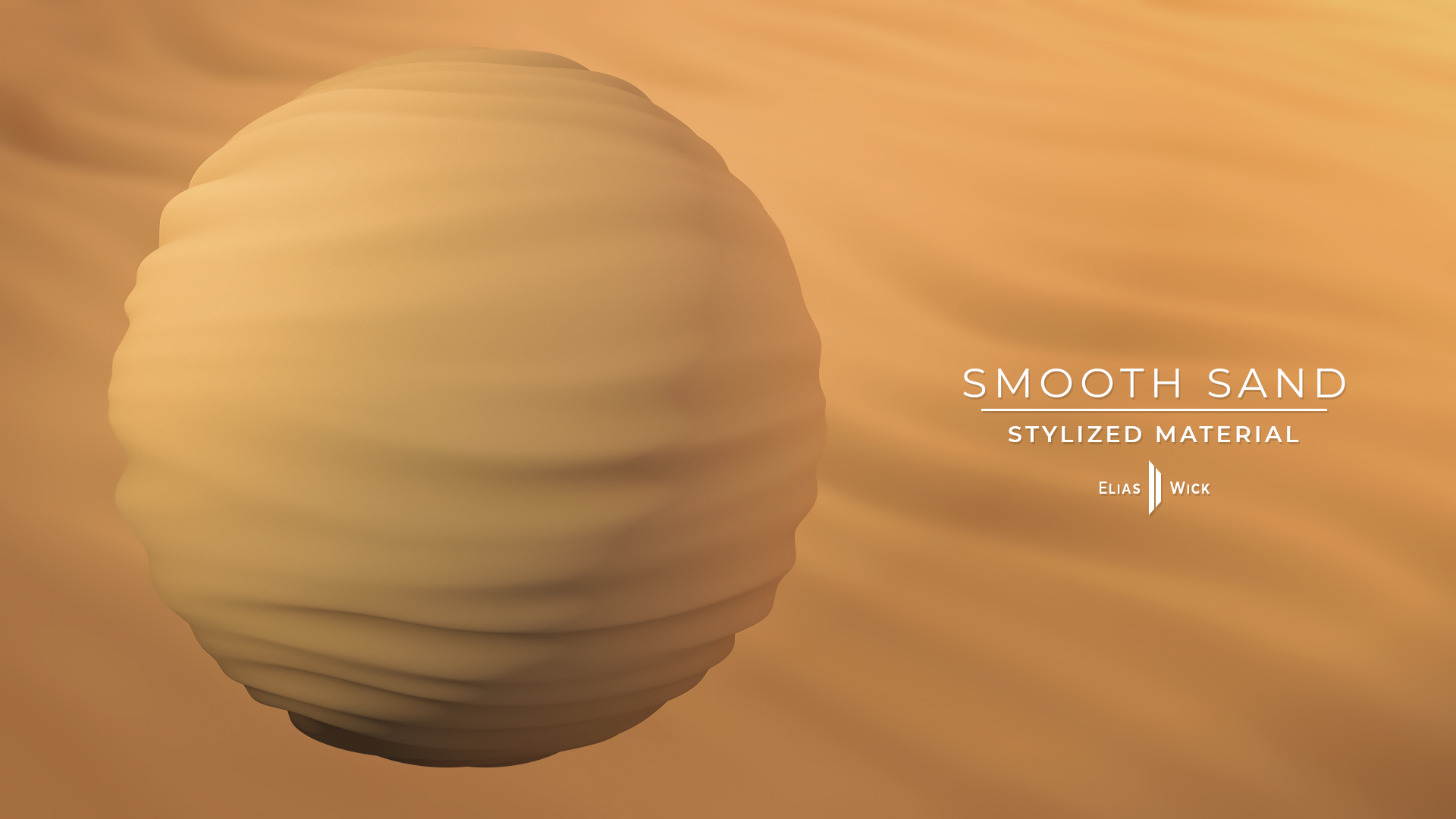 Sand, Beach, Smooth, Warm, Substance Designer, Stylized, Material, Texture